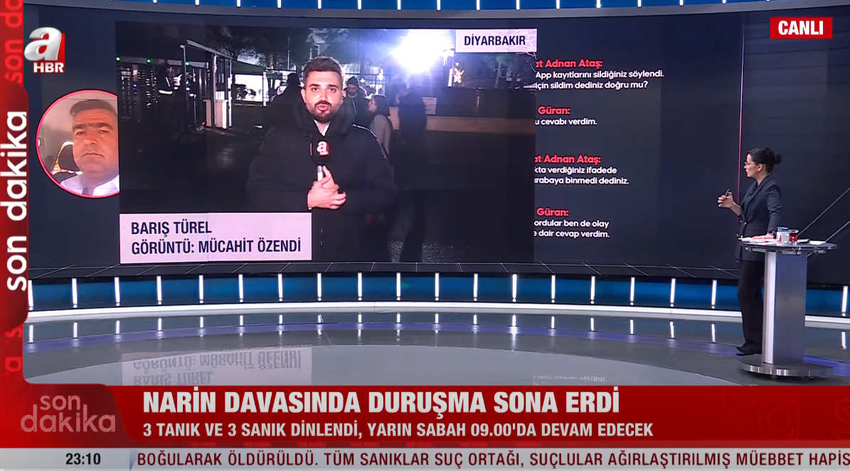 Narin cinayetinde ikinci duruşma sona erdi! Mahkemede neler oldu? | A Haber
