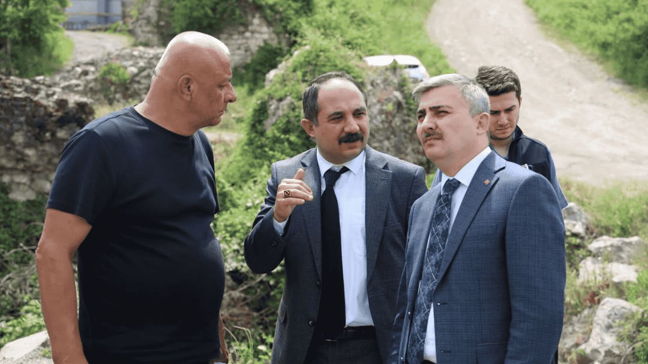 KEMERKASIM KÖYÜ’NDE İL ÖZEL İDARESİ YETKİLİLERİNDEN ZİYARET