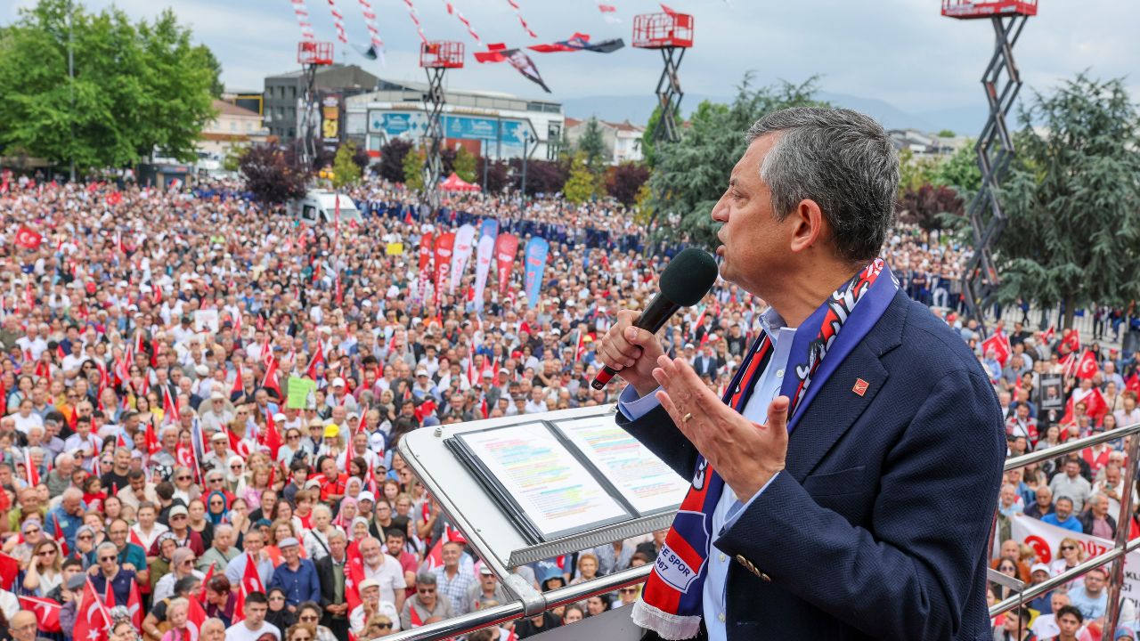 ÖZGÜR ÖZEL DÜZCE MİTİNGİNDE KONUŞTU ”İYİLER KAZANACAK, BİZ KAZANACAĞIZ”