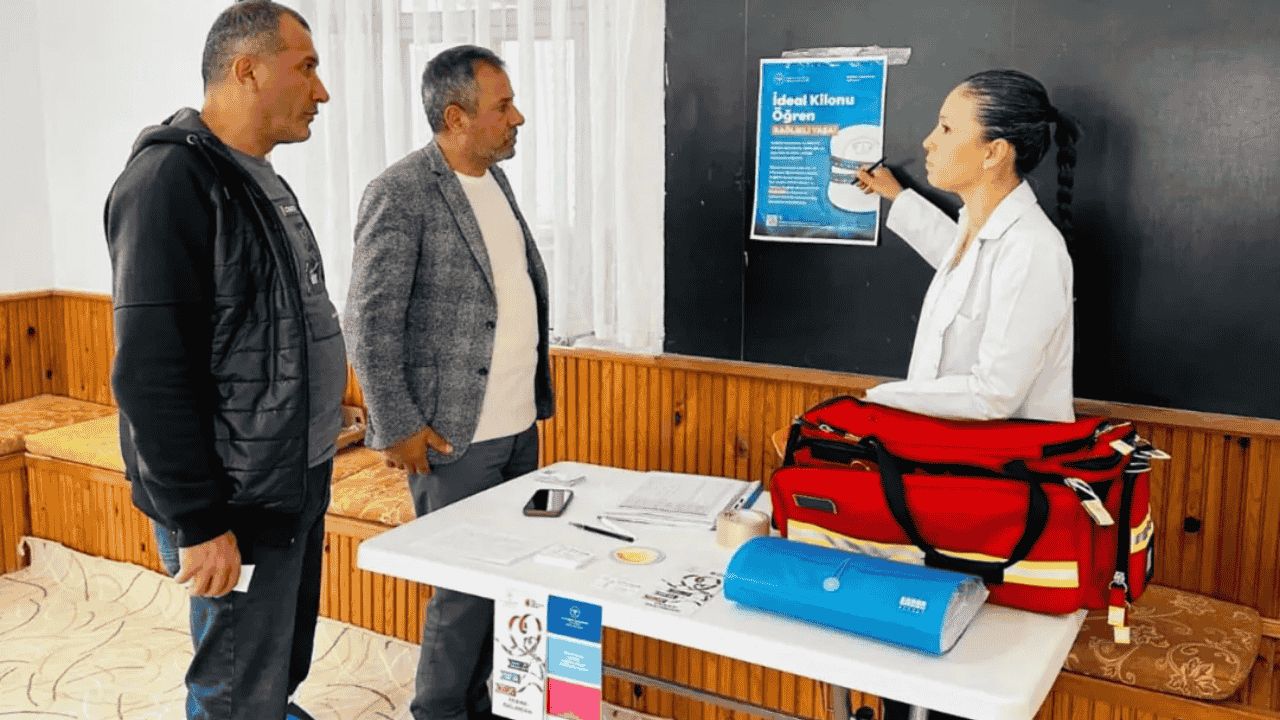 DÜZCE’DE İDEAL KİLONU ÖĞREN, SAĞLIKLI YAŞA KAMPANYASI DEVAM EDİYOR