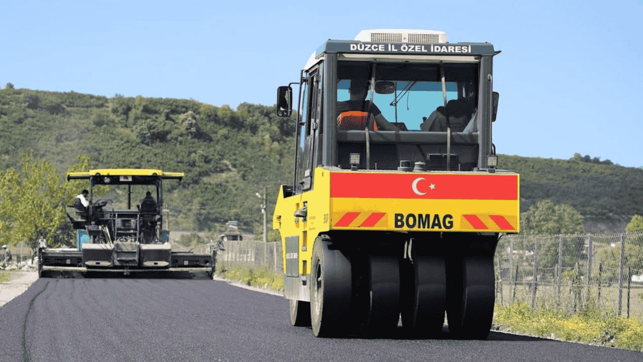 İÇMELER KÖYÜ’NDE ASFALT ÇALIŞMASI TAMAMLANDI