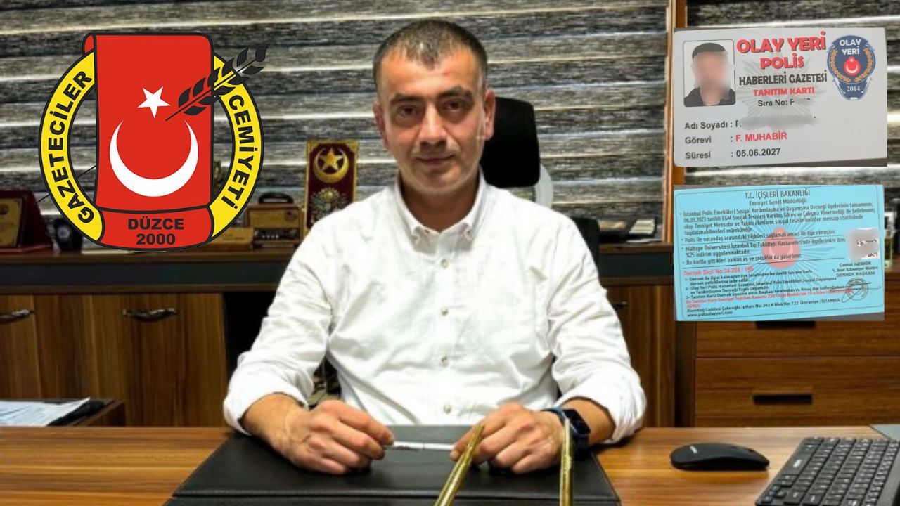 DÜZCE GAZETECİLER CEMİYETİ BAŞKANI HAKAN ÇAKIR’DAN BASIN KARTI İDDİALARINA TEPKİ