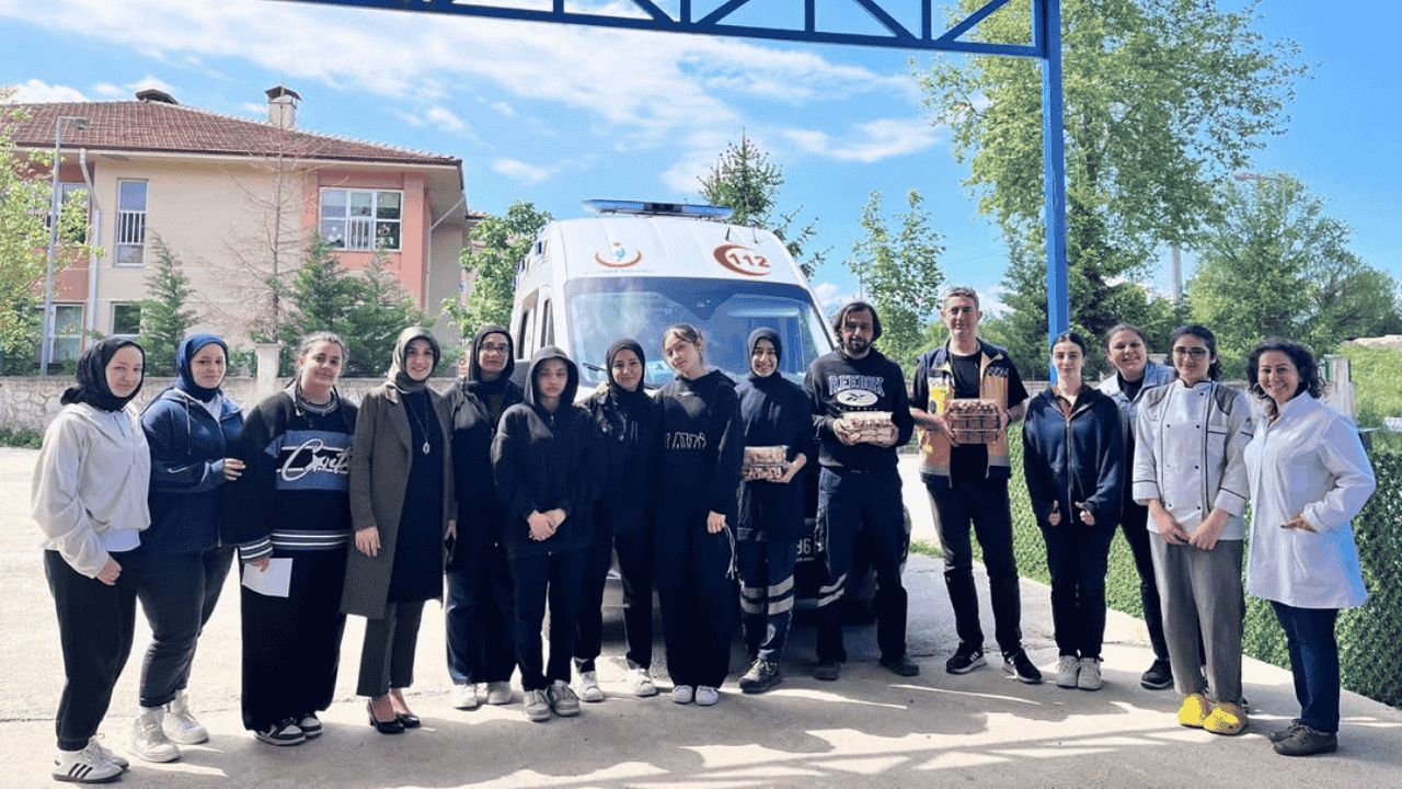 MEVLANA MTAL ÖĞRENCİLERİNDEN 112 ACİL SAĞLIK HİZMETLERİNE ZİYARET