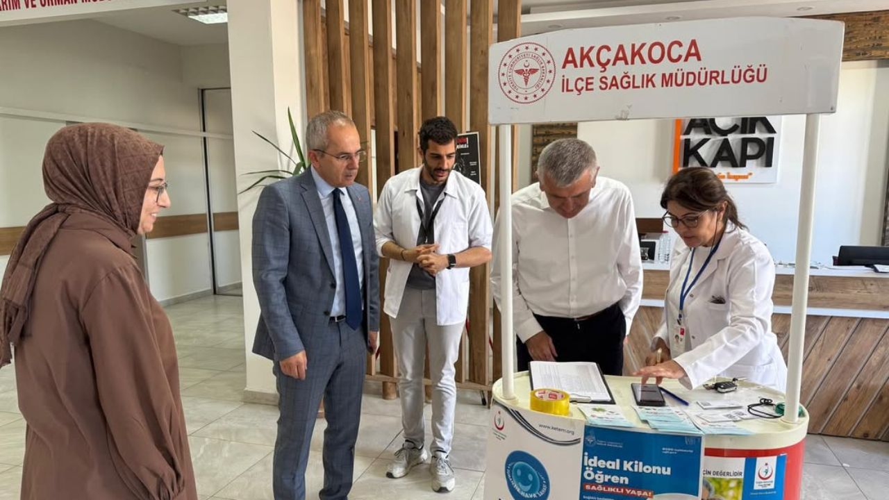 KİLO, SİGARA VE SAĞLIK AKÇAKOCA’DA YAŞAM TARZI DEĞİŞİYOR