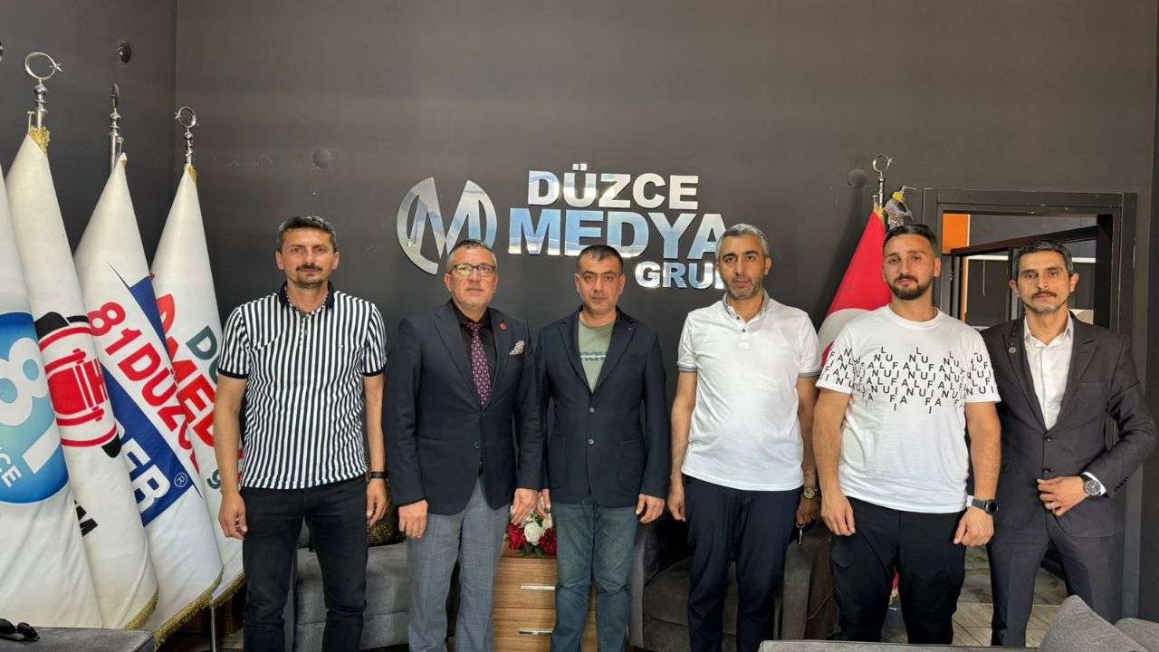 YENİDEN REFAH PARTİSİ’NDEN DÜZCE MEDYA GRUP’ A ZİYARET