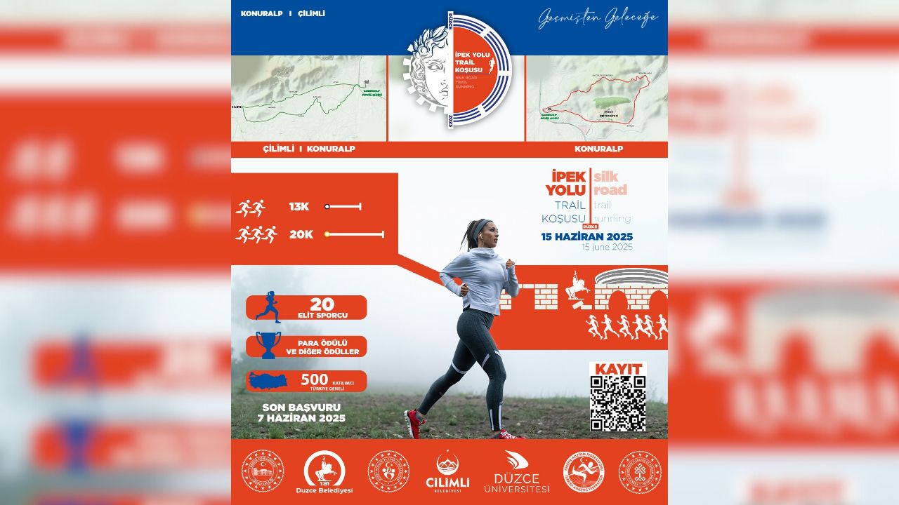 2. GELENEKSEL DÜZCE İPEK YOLU ULTRA TRAIL KOŞUSU 15 HAZİRAN’DA GERÇEKLEŞECEK