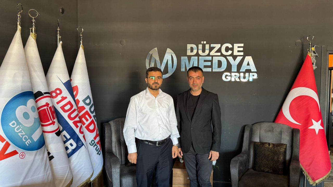 HÜDA PAR DÜZCE İL TEŞKİLATI’NDAN DÜZCE MEDYA GRUP’A ZİYARET