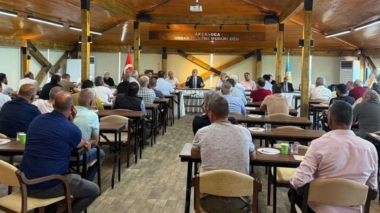 AKÇAKOCA’DA KÖYLERİN ALTYAPI SORUNLARI MASAYA YATIRILDI