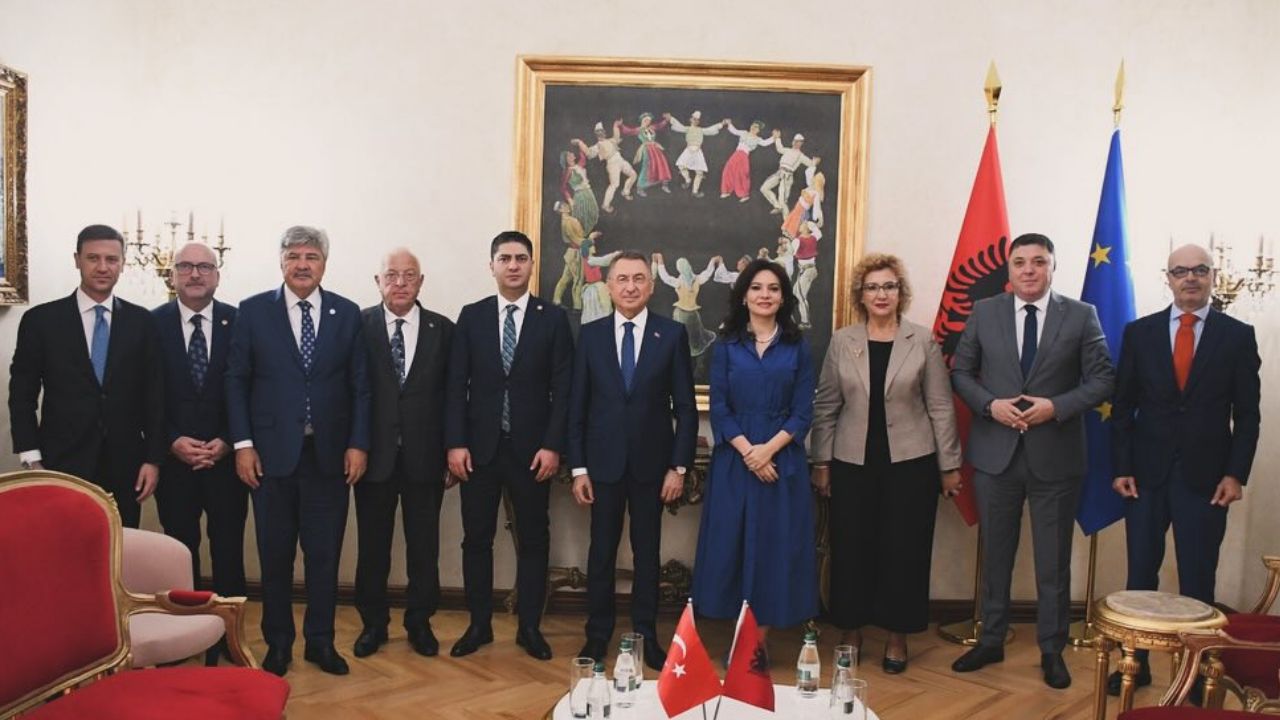 Düzce Milletvekili Talih Özcan’dan Arnavutluk’ta Kritik Görüşmeler