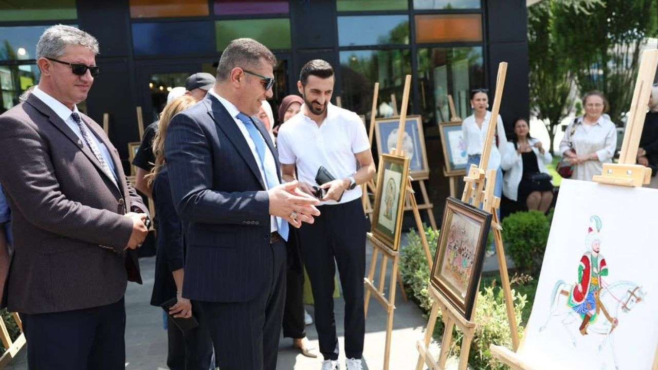 DÜZCE’DE İLK KEZ ”MİNYATÜR SANATI” SERGİSİ AÇILDI
