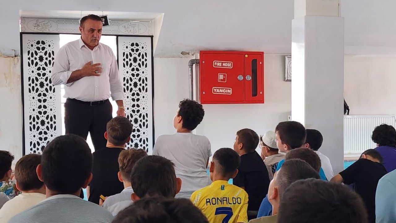 Düzce İl Milli Eğitim Müdürü Emrullah Aydın’dan Yaz Kur’an Kurslarına Ziyaret