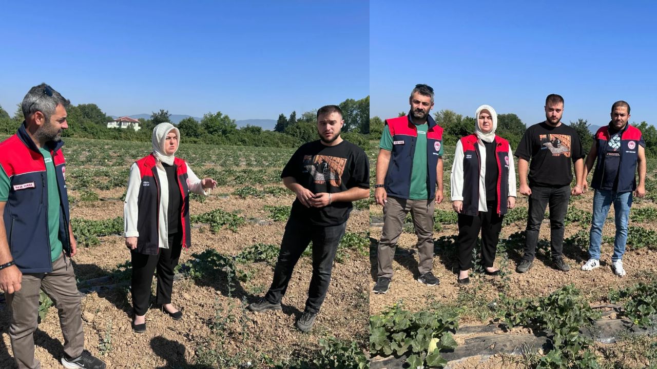 Kirazlı Köyü’nde Genç Çiftçiden Örnek Tarım Hamlesi