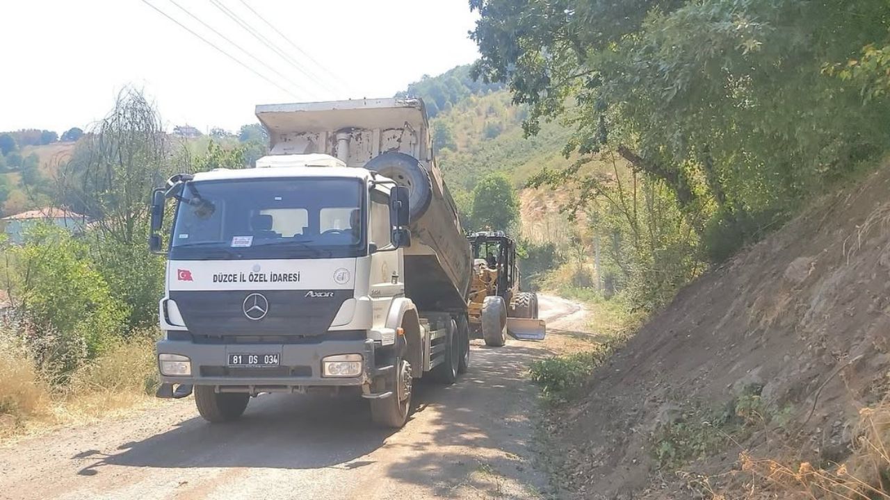 Yıldıztepe Köyü’nde Yol Konforu Artıyor