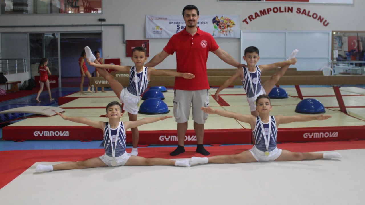 Düzce’li Cimnastikçiler ANALİG’de Türkiye Finalleri’ne Yükseldi