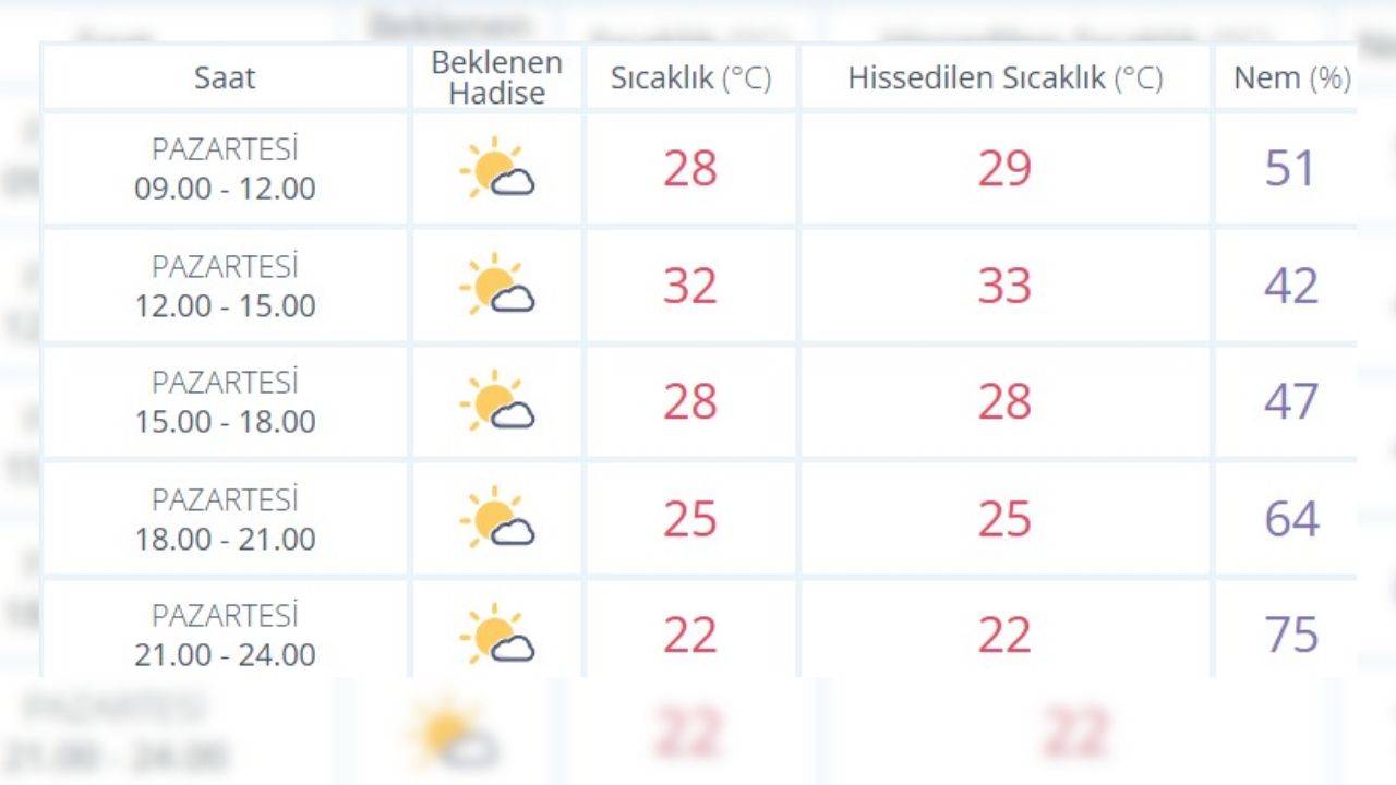 Düzce’de Bu Hafta Hava Sıcak ve Güneşli Geçecek