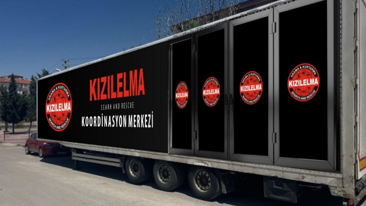 Kızılelma’dan Afet Müdahalesine Güçlü Destek Koordinasyon Tırı Envantere Katıldı
