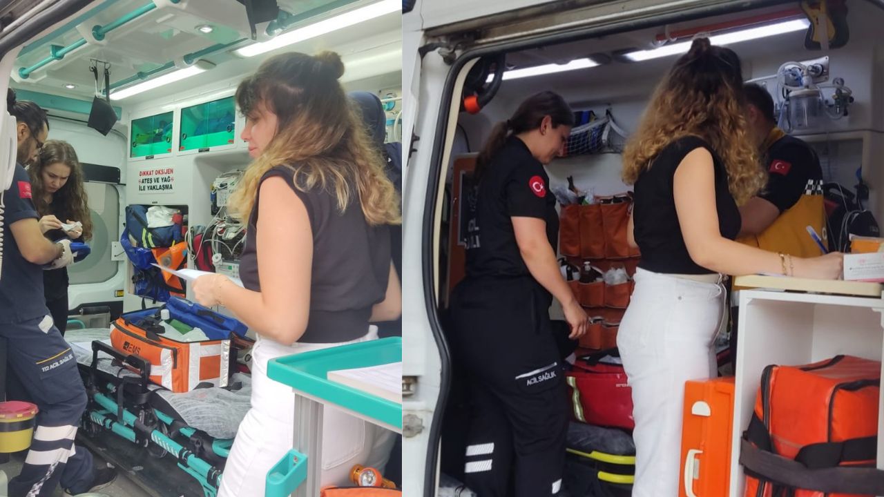 Düzce’de 112 İstasyonları ve Ambulanslarda Kalite Denetimi Yapıldı
