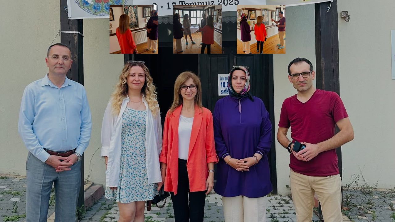 Düzce’de Sanat Buluşması ”Kıyıya Vuran Sanat ve Çini” Sergisi İlgi Gördü