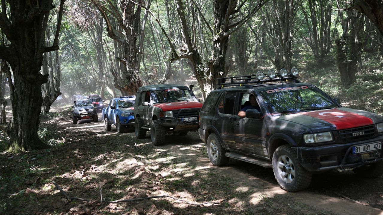 15 Temmuz Anısına Düzenlenen Off-Road Turu Büyük İlgi Gördü