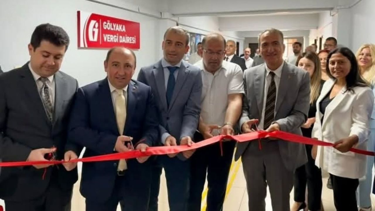 Gölyaka’ya Yeni Vergi Dairesi Açıldı