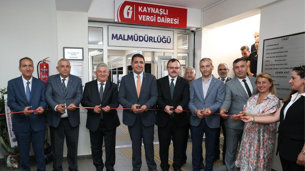 Kaynaşlı Hükümet Konağı’nda Yeni Vergi Dairesi Hizmete Açıldı