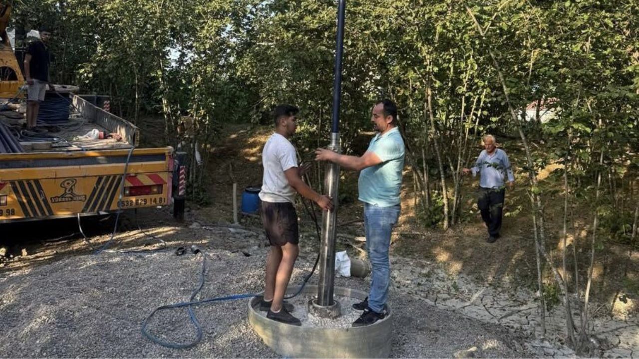 Cumayeri’nde Altyapı ve Su Yatırımları Aralıksız Sürüyor