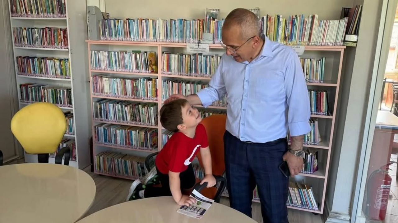 Kaymakam Pişkin’den Kütüphaneye Ziyaret “Kültürel Gelişimin Temeli Kütüphanelerdir”