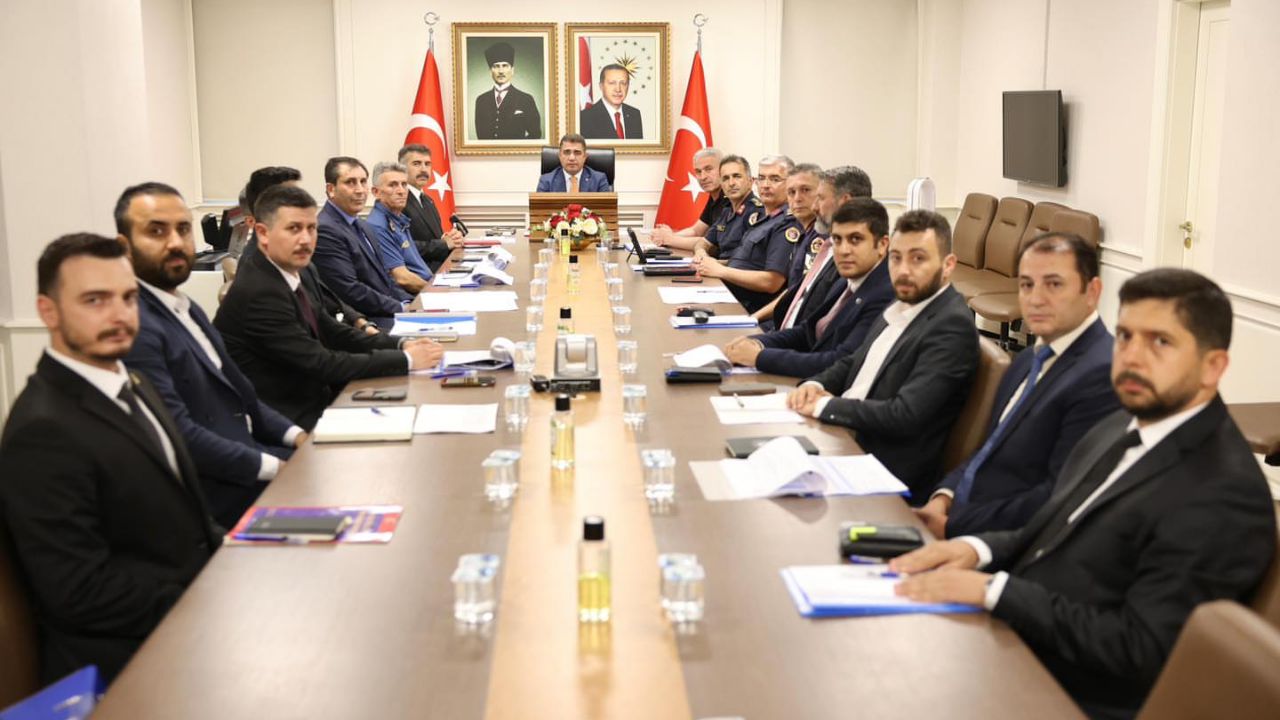 Düzce’de Asayiş ve Güvenlik Toplantısı Yapıldı