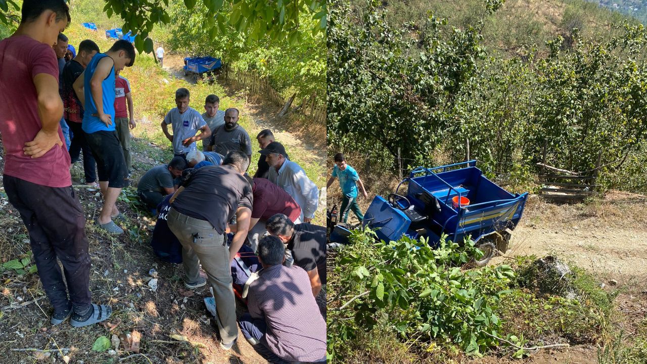 Düzce Yığılca’da Pat Pat Kazası; 4 Kişi Yaralandı