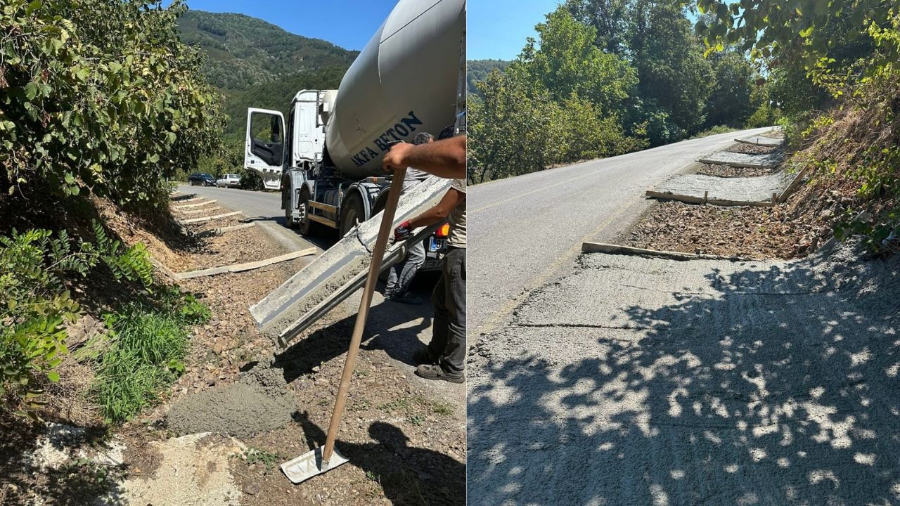 Karaçörtlen Köyü’nde Altyapı Çalışmaları Tamamlandı