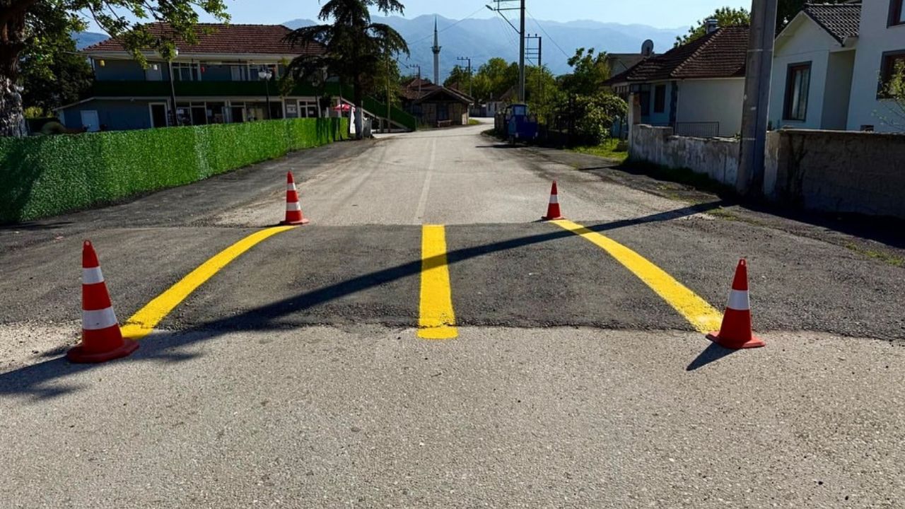 Düzce’de Yol Güvenliği Çalışmaları Devam Ediyor