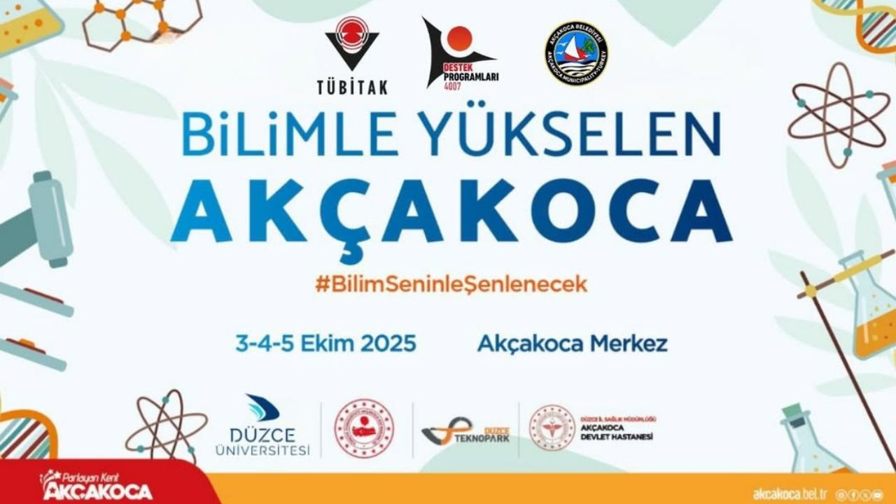 Akçakoca’da Bilim Şenliği Başlıyor