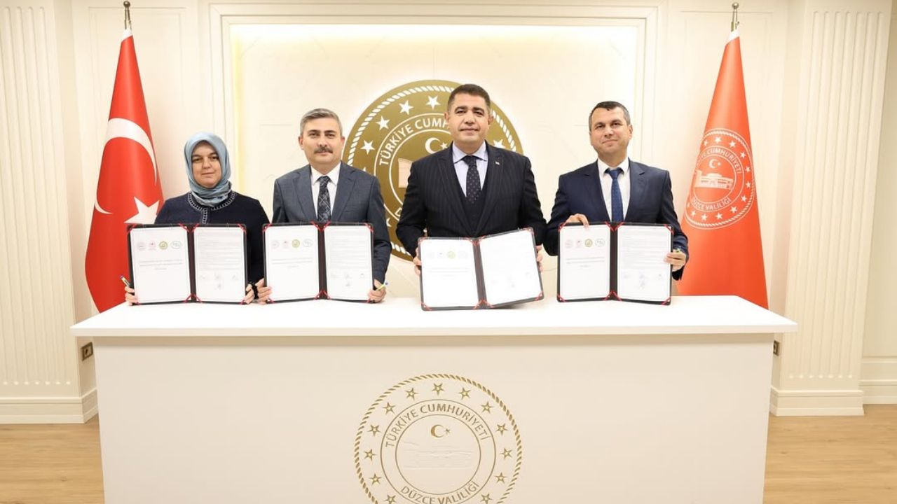 Düzce’de Mera Islah ve Amenajman Projesi İçin İş Birliği Protokolü İmzalandı