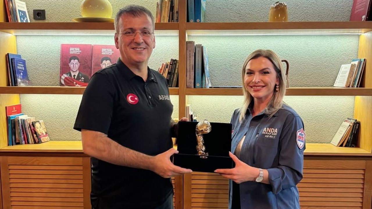 Düzce AFAD Müdürü Ali Kartal İçin Veda Yemeği