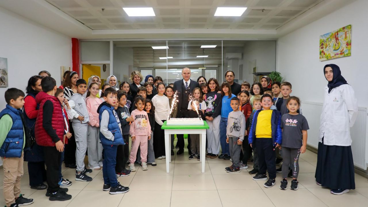 Çocuk Üniversitesi’nde Yeni Eğitim Yılına Pasta ile ”Merhaba” Dediler