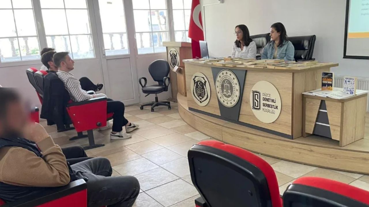 Kütüphane Tanıtımıyla Yükümlüler Okuma Yolculuğuna Başladı
