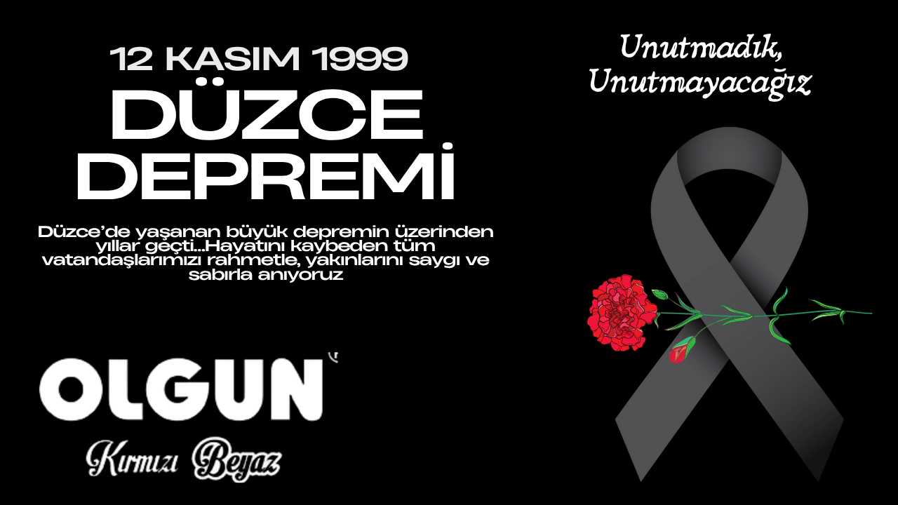 OLGUN 12 KASIM REKLAM İLANI