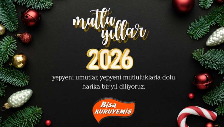 BİSA KURUYEMİŞ YILBAŞI REKLAM MESAJI