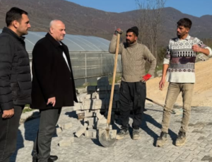2. Etap TOKİ’de Yol Mesaisi: Başkan Yıldız Çalışmaları Yerinde İnceledi