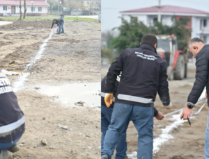 Beyköy Gençlik ve Spor Merkezinde Çevre Düzenlemesi Hız Kazandı