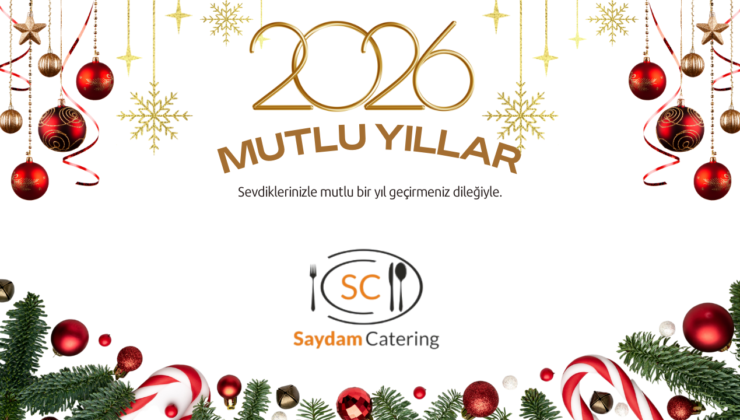 SAYDAM CATERİNG YILBAŞI REKLAM MESAJI