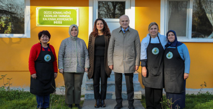 Başkan Özlü’den Kadın Kooperatifine Destek Ziyareti