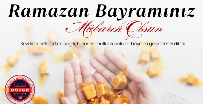 KAMYONCULAR KOOP. RAMAZAN BAYRAMI REKLAM İLANI