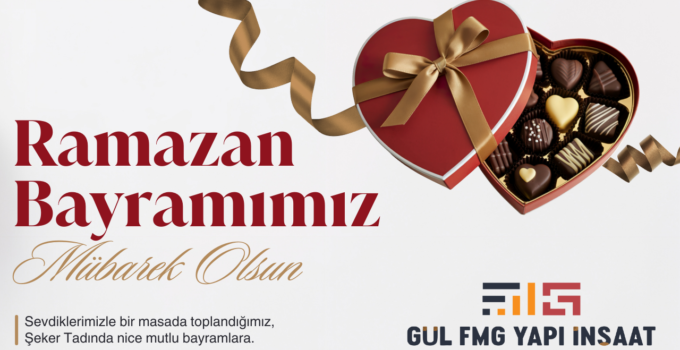 FMG YAPI RAMAZAN BAYRAMI REKLAM İLANI