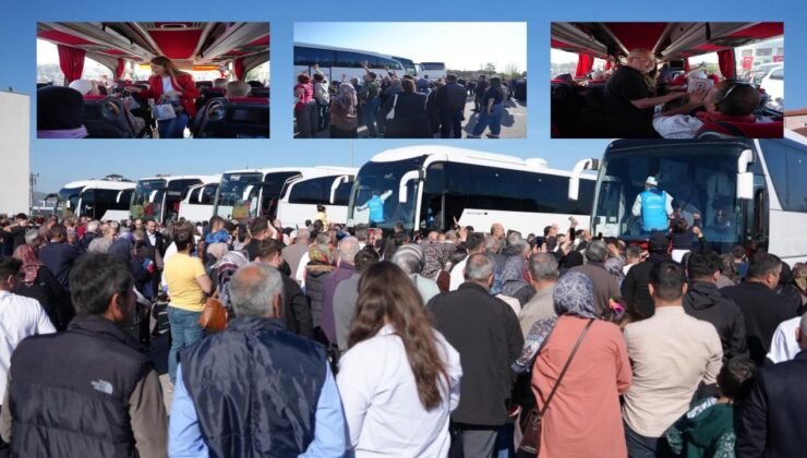 Düzce Belediyesi Hacı Adaylarını Unutmadı; 191 Hacı Adayı Yolcu Edildi