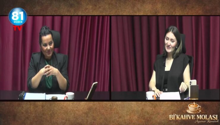 81 Düzce TV’de Bi’ Kahve Molası Programında Sağlık Sektöründen Şiire Uzanan Bir Yolculuk Anlatıldı