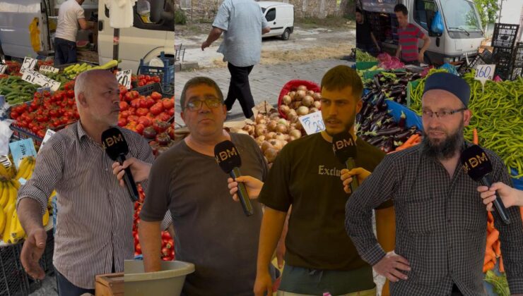 Konuralp Pazarı’nda Sebzede Bolluk, Soğan Fiyatları Vatandaşı Düşündürüyor